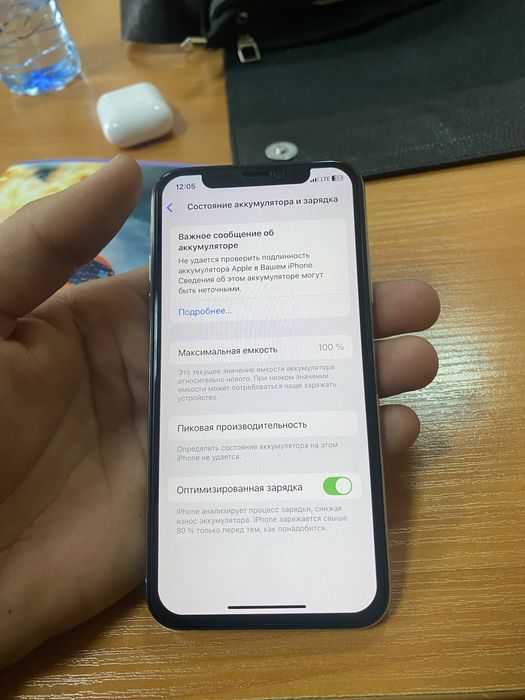 Iphone xs obmenga true tone bor face id ishlidi