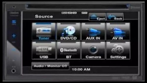 Multimedia Auto Clarion VX402E 800 Lei