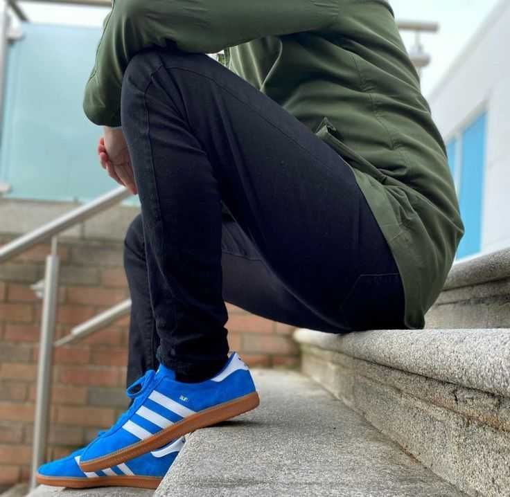 Adidas Originals Bleu Оригинални Маратонки 42 EU / 8 UK Синьо