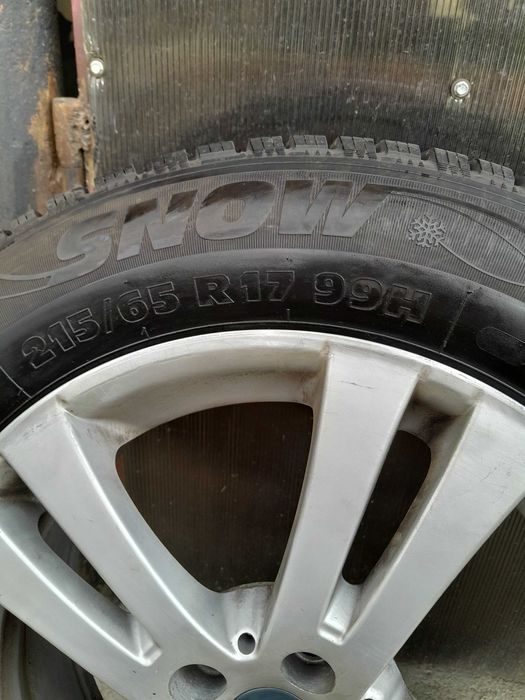 Vand set de Jante r17 cu amvelope de iarnă