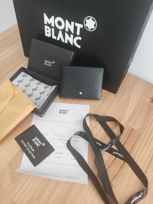 In stoc Portofel pentru bărbați piele Mont Blanc 28-09