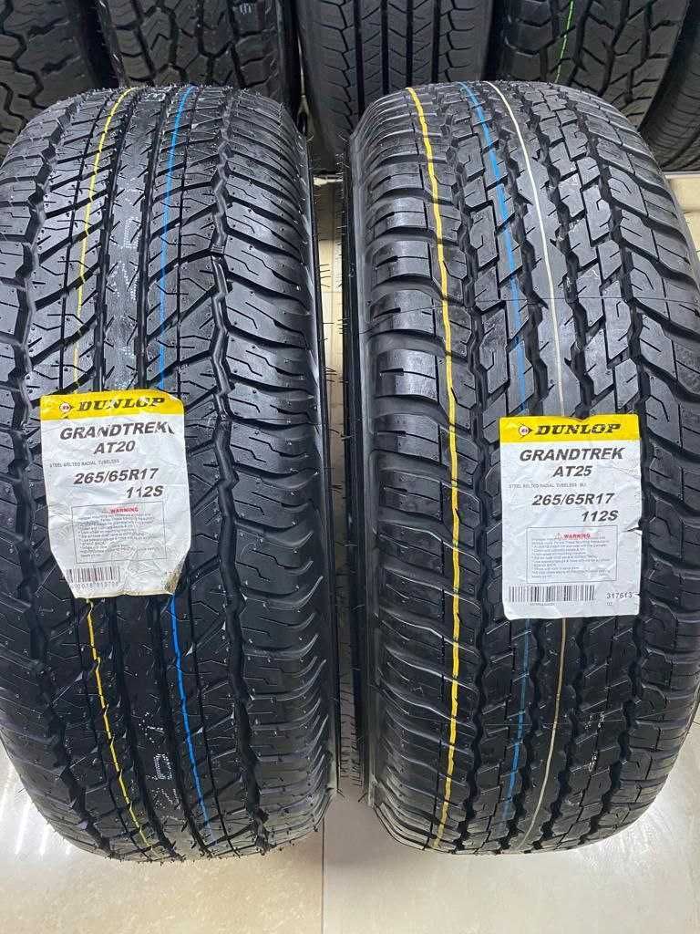 Автошина 265/65 R17 Dunlop Grandtrek АТ25 / AT20 M+S 112S