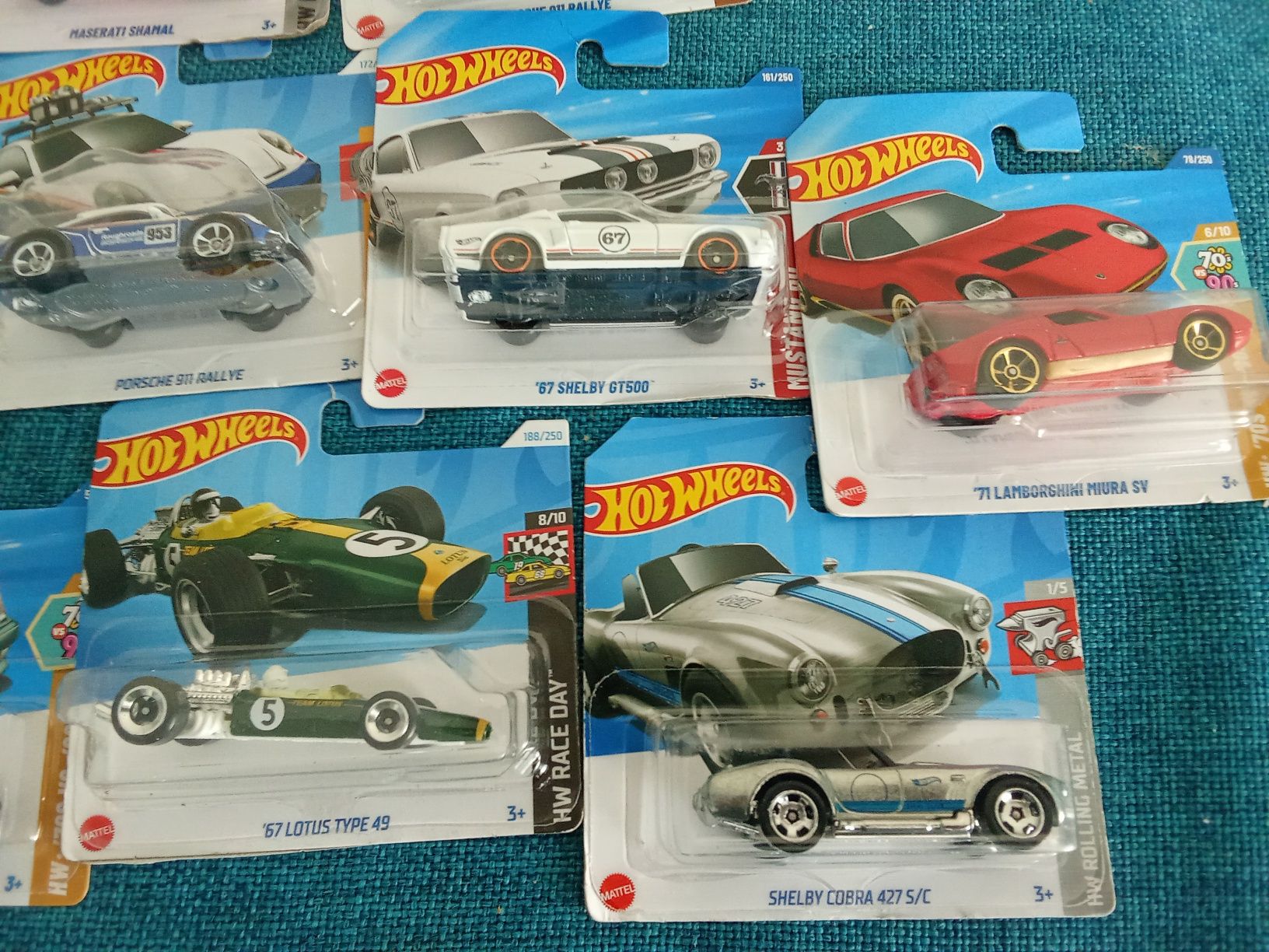 Коли hot wheels 11бр