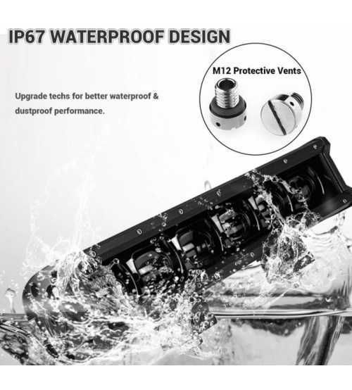 Led Bar 6 D Black BIG, 12-24V, 82 cm TRANSPORT 0