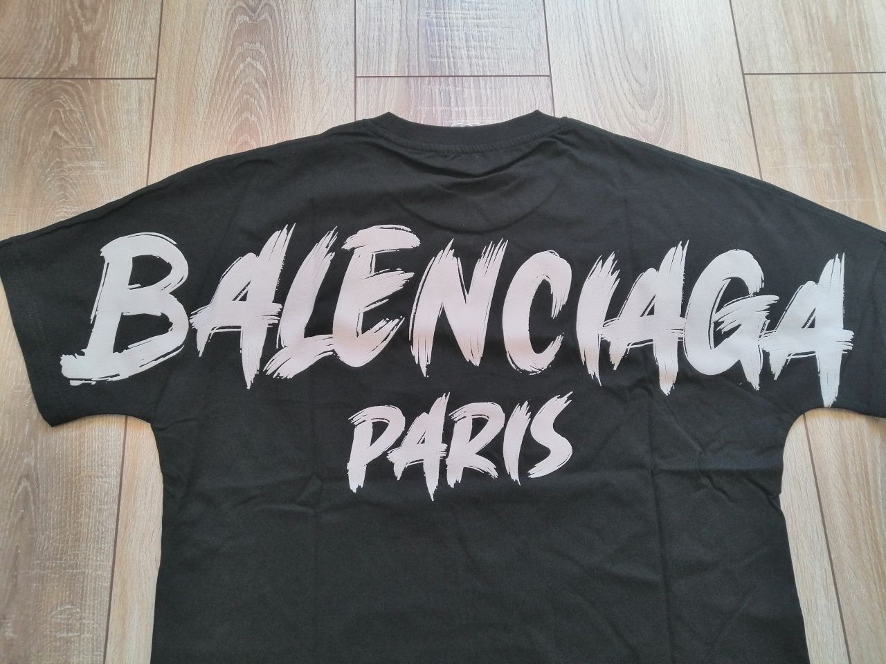Balenciaga мъжки тениски в бял и черен цвят M XXL