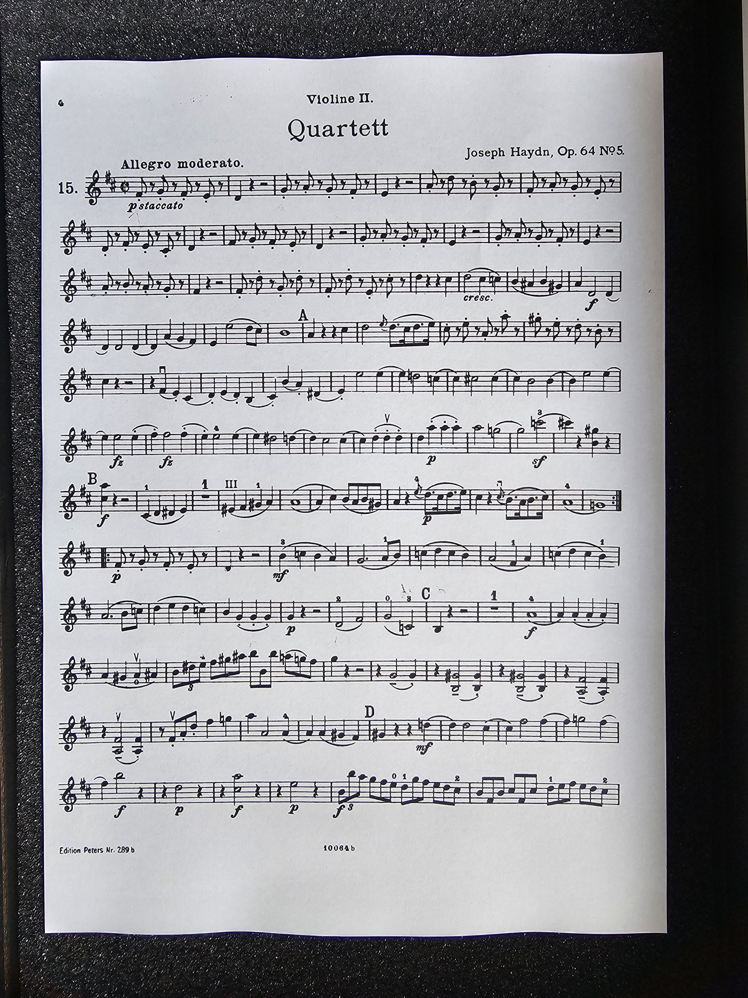 Cvartete Haydn si Shostakovich