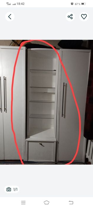 Продам шкаф-пенал