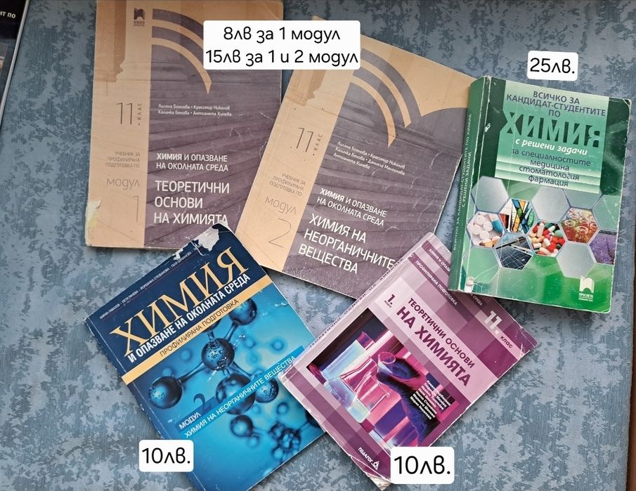 Учебници и помагала за кандидатстване в МУ ВАРНА
