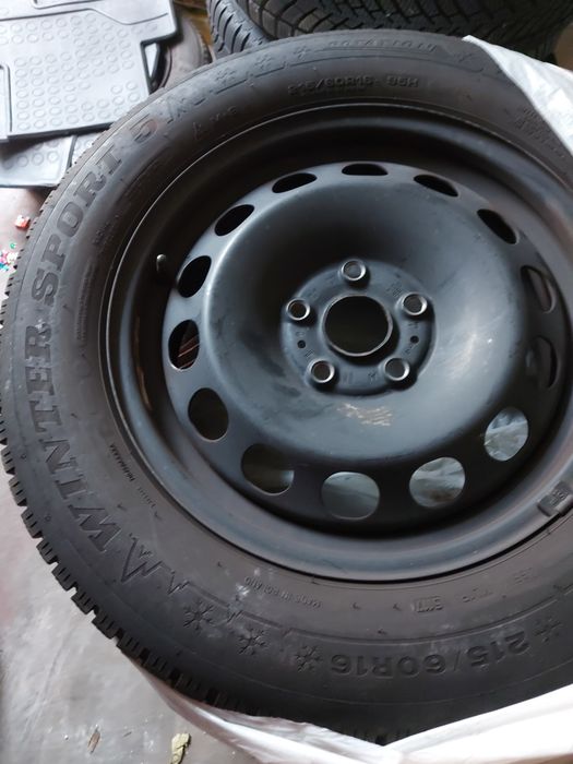 Jante tabla cu anvelope de iarna Skoda Kodiaq