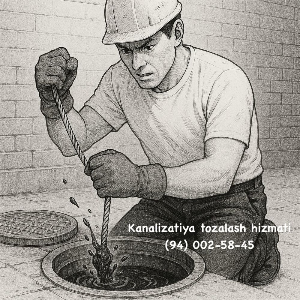 Kanalizatsiya tozalash hizmati