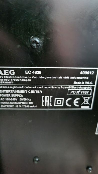 Boxa activa bluetooth Aeg ec4829 100w