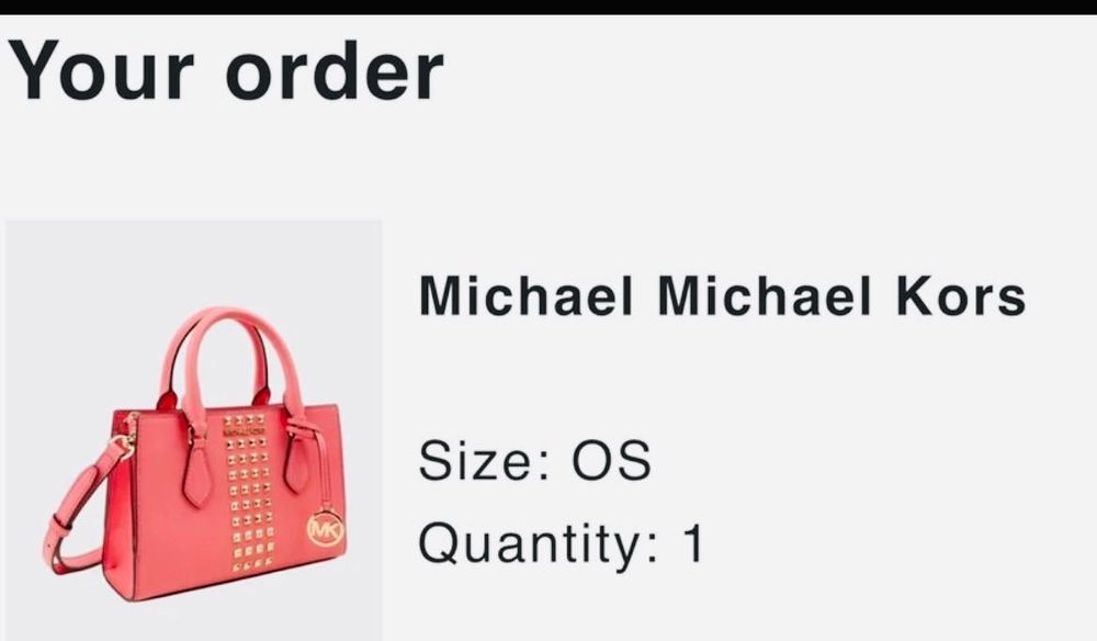 Michael Kors, Rose, impecabila, orginala noua cu eticheta.