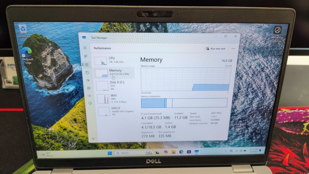 Dell Latitude 5410 - i5 10210U 16GB Ram 512 SSD NVME - Win 11 PRO OEM