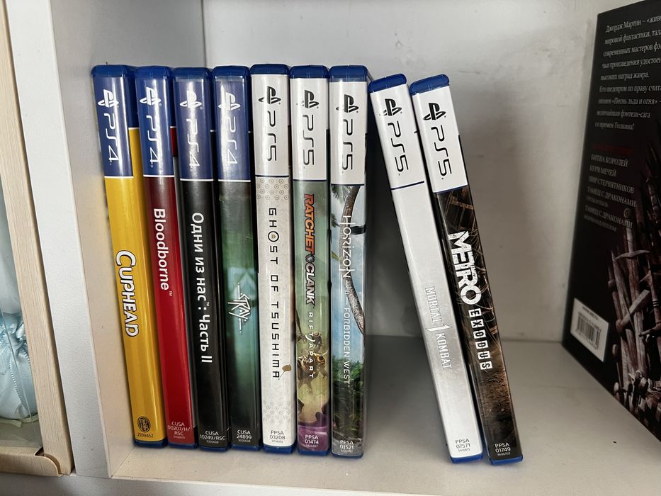 Диски на плей стейшн 4/5