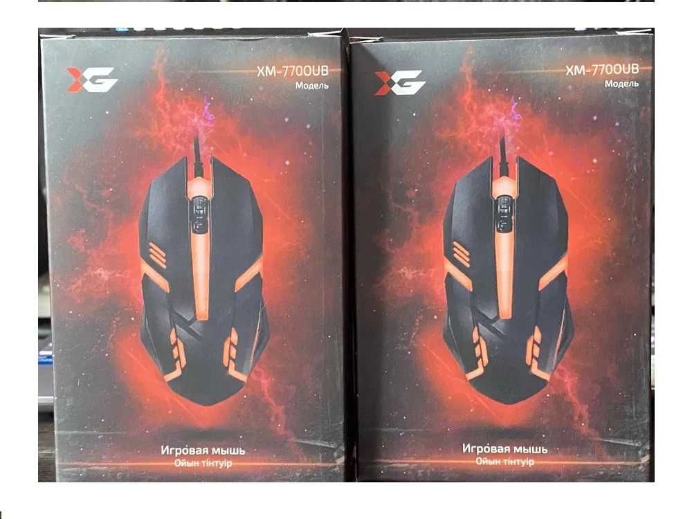 Мышь X-Game XM-7700UB, Black, USB RGB