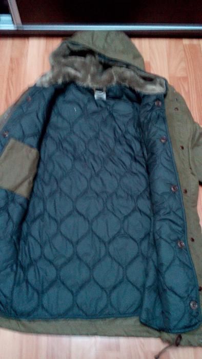 North face, пухено яке Firetrap, дамска парка 2 в1