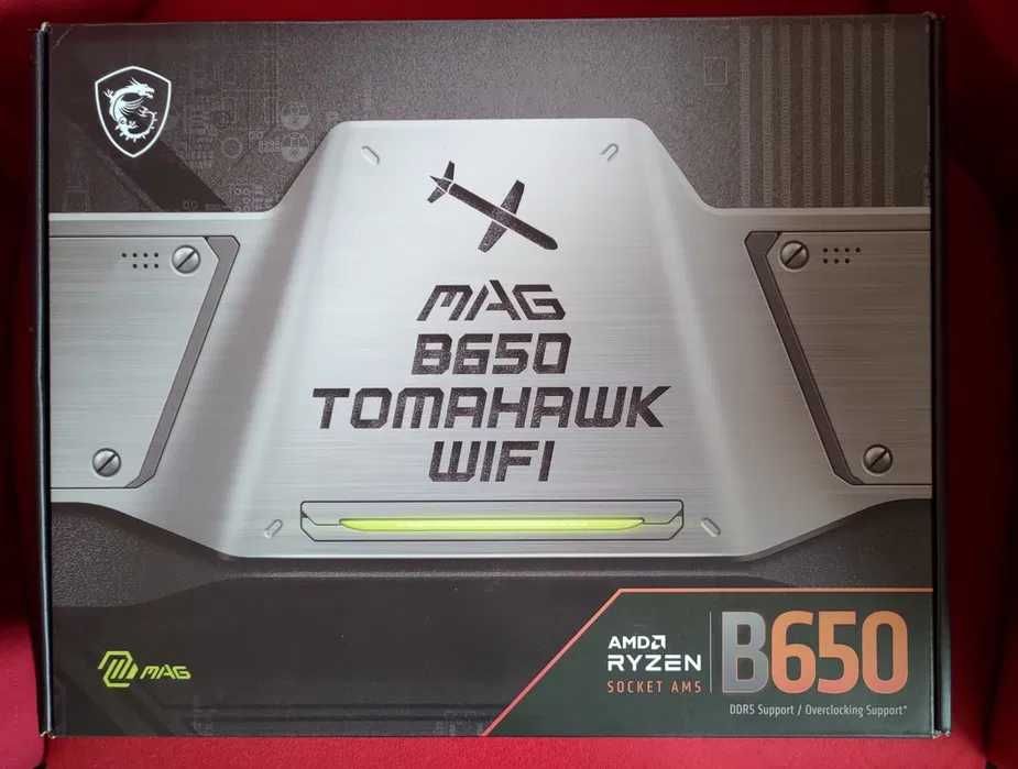 AM5: AMD Ryzen 7 7700X и дъно MSI B650 Tomahawk WIFI / опции RAM NVMe