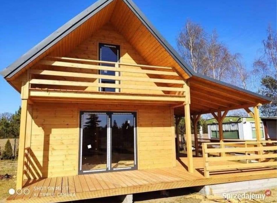 Cabane din lemn tip casa sau Aframe accept variante auto