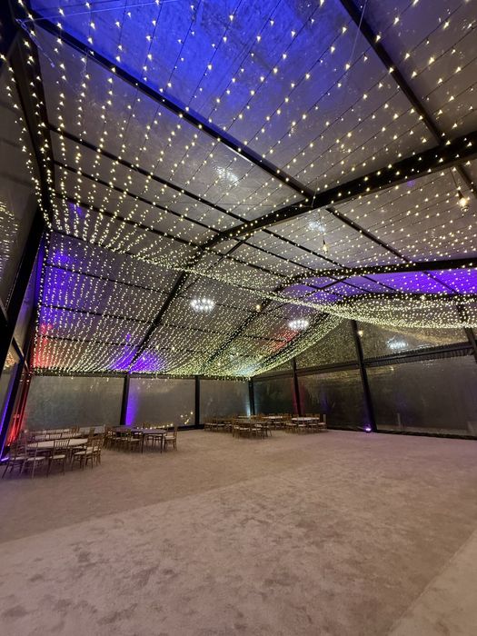 Inchiriez cort nunti mobil varianta PREMIUM  full negru acoperis curb