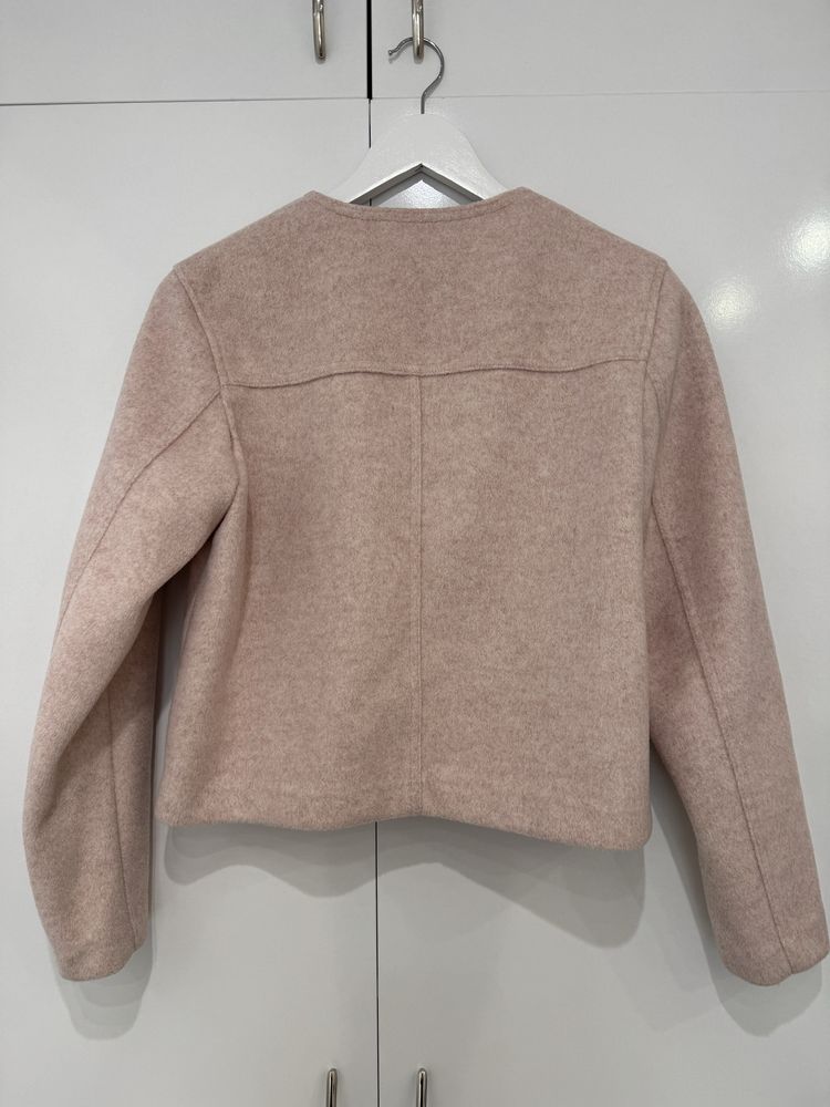 Розово късо яке Zara размер S