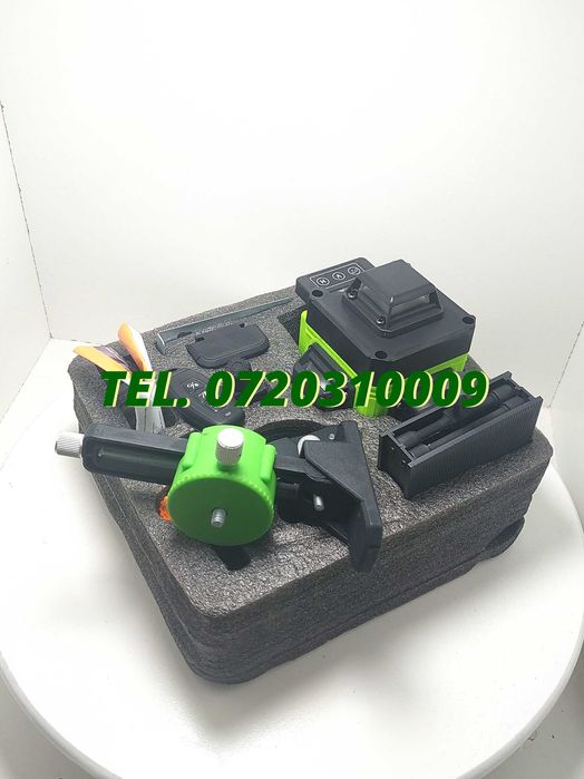 Reducere Auto Nivela Laser  Raza Verde 4d 16 Linii Cu Telecomanda