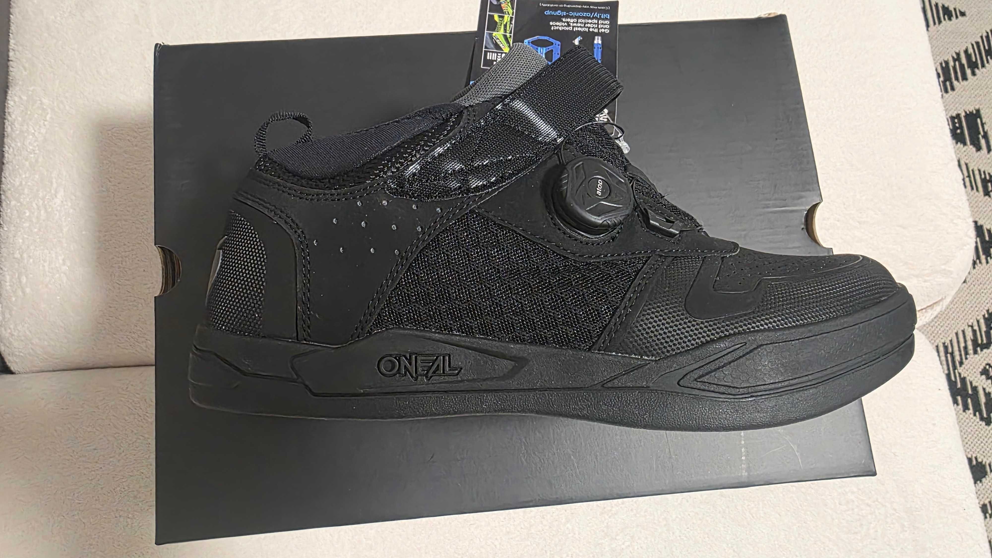 Продавам вело обувки O'NEAL SESSION SPD V.22 GRAY/BLACK