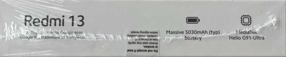Xiaomi Redmi 13 с гаранция 36 месеца