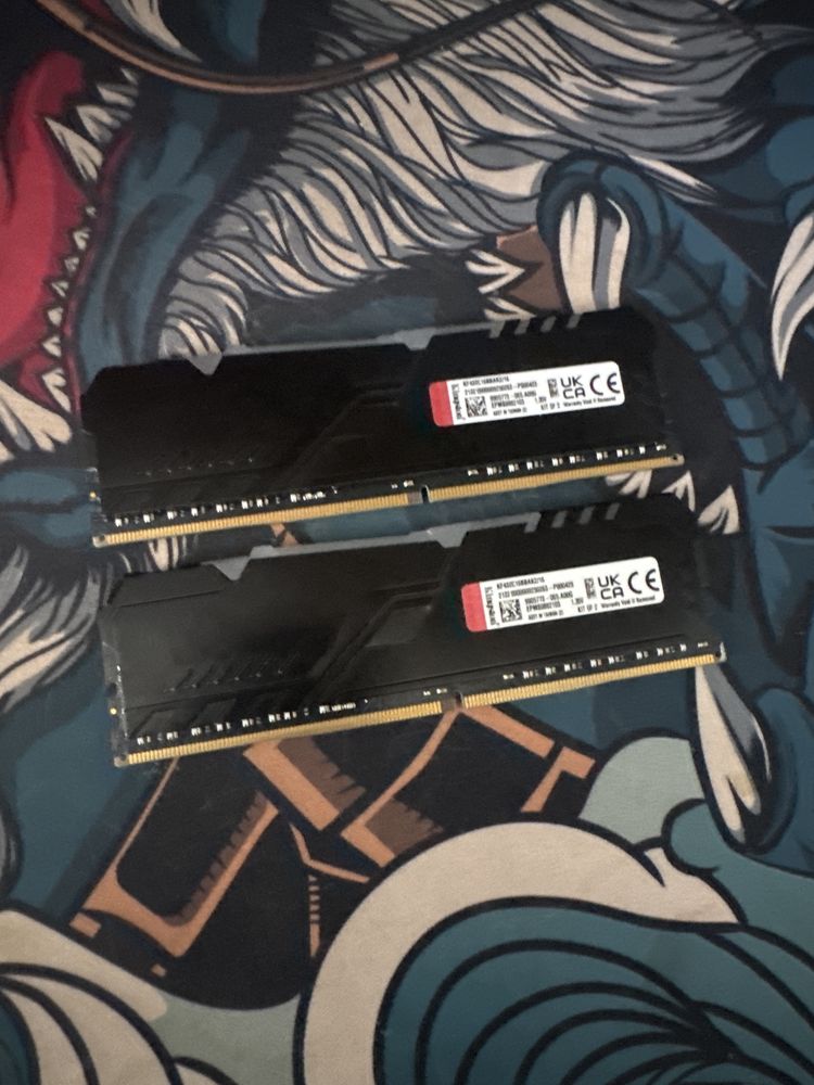 Оперативная память Kingston FURY Beast DDR4 16 ГБ (2×8 ГБ)