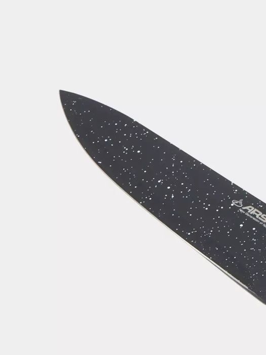 Silikon tutqichli zanglamaydigan po'latdan yasalgan pichoq to'plami