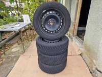 205 55 R 16 jante tabla cu cauciucuri de iarna 5 x 108 ET 50 FORD