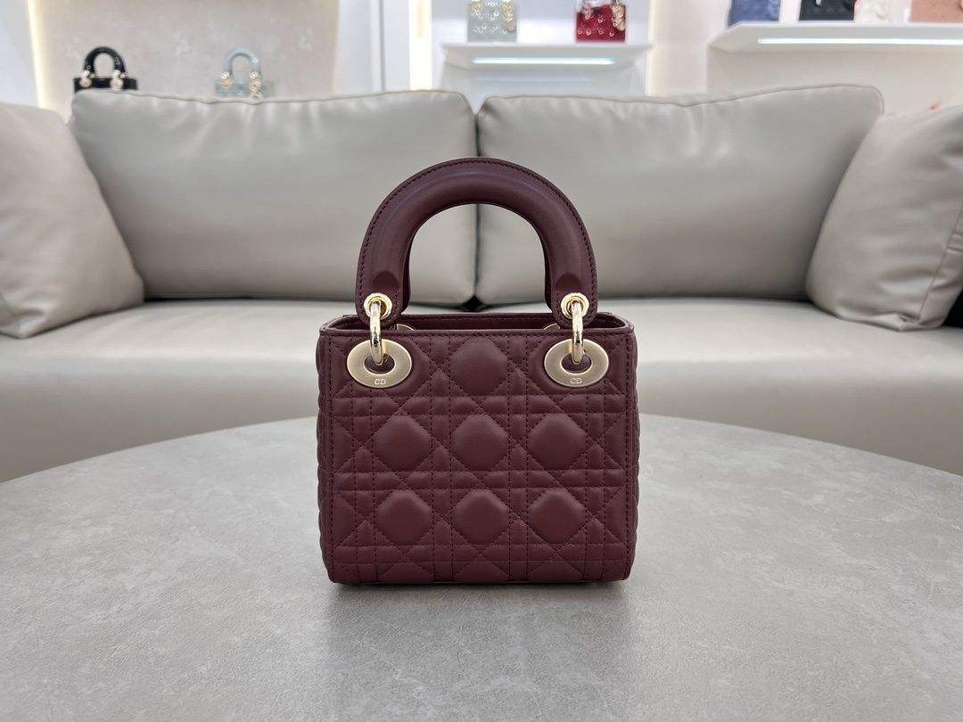 Geanta Christian Dior Lady 17/20cm, tip Premium