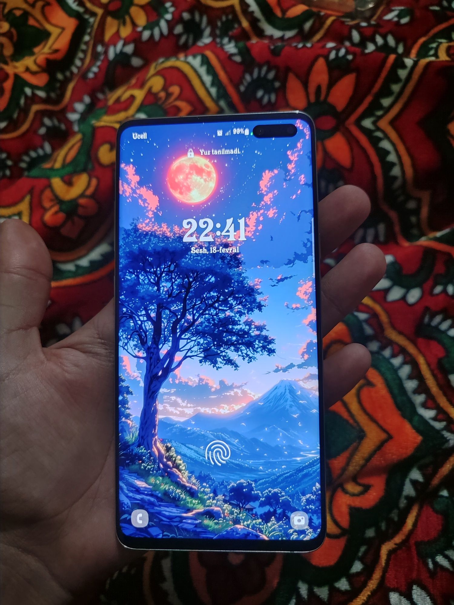 S10 5g  xotira 512talik