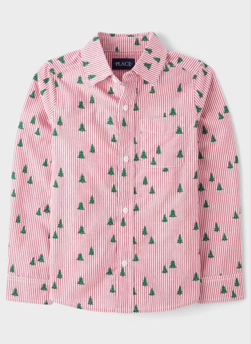 Рубашка новогодняя