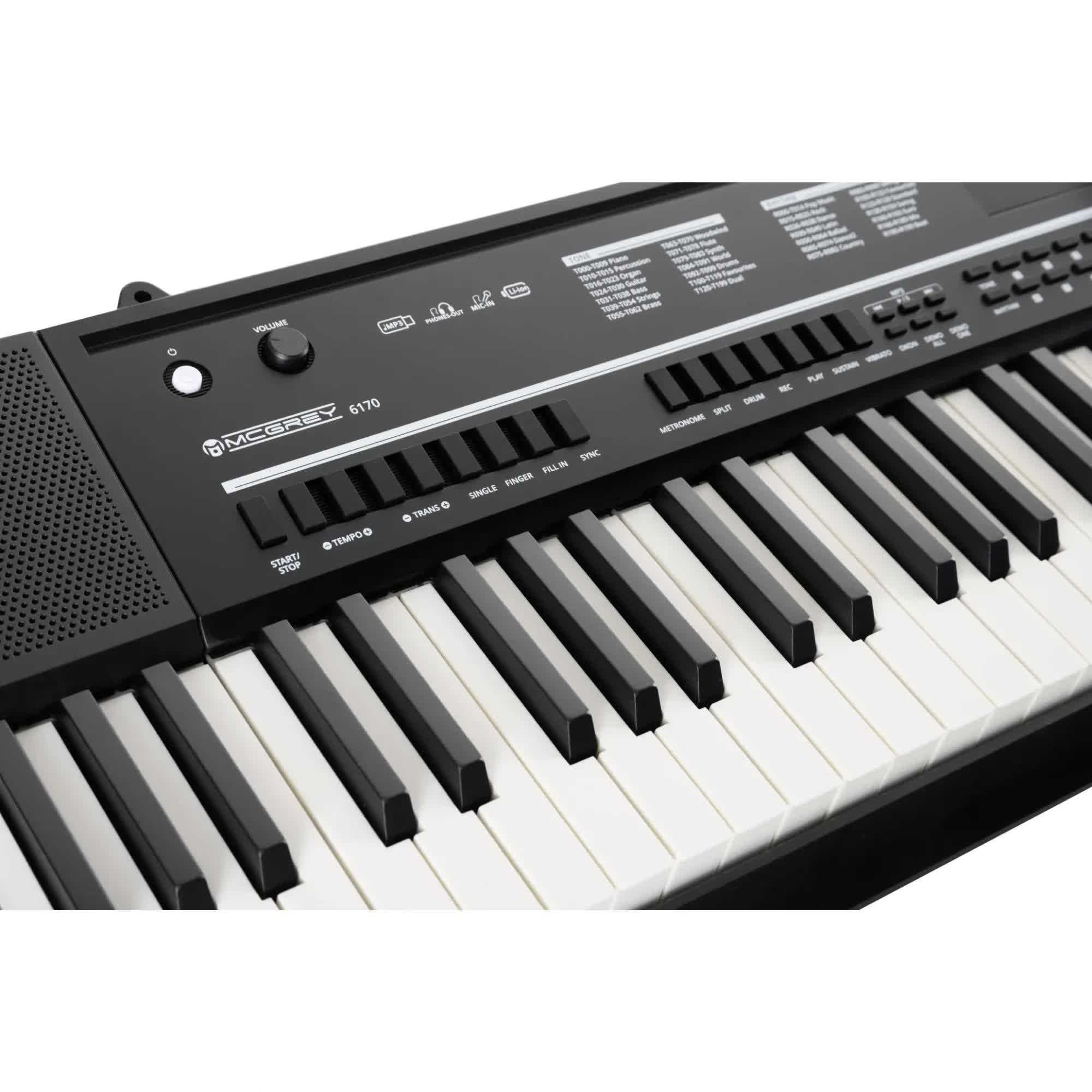 Orga portabila McGrey 6170 BK Keyboard Battery Negru