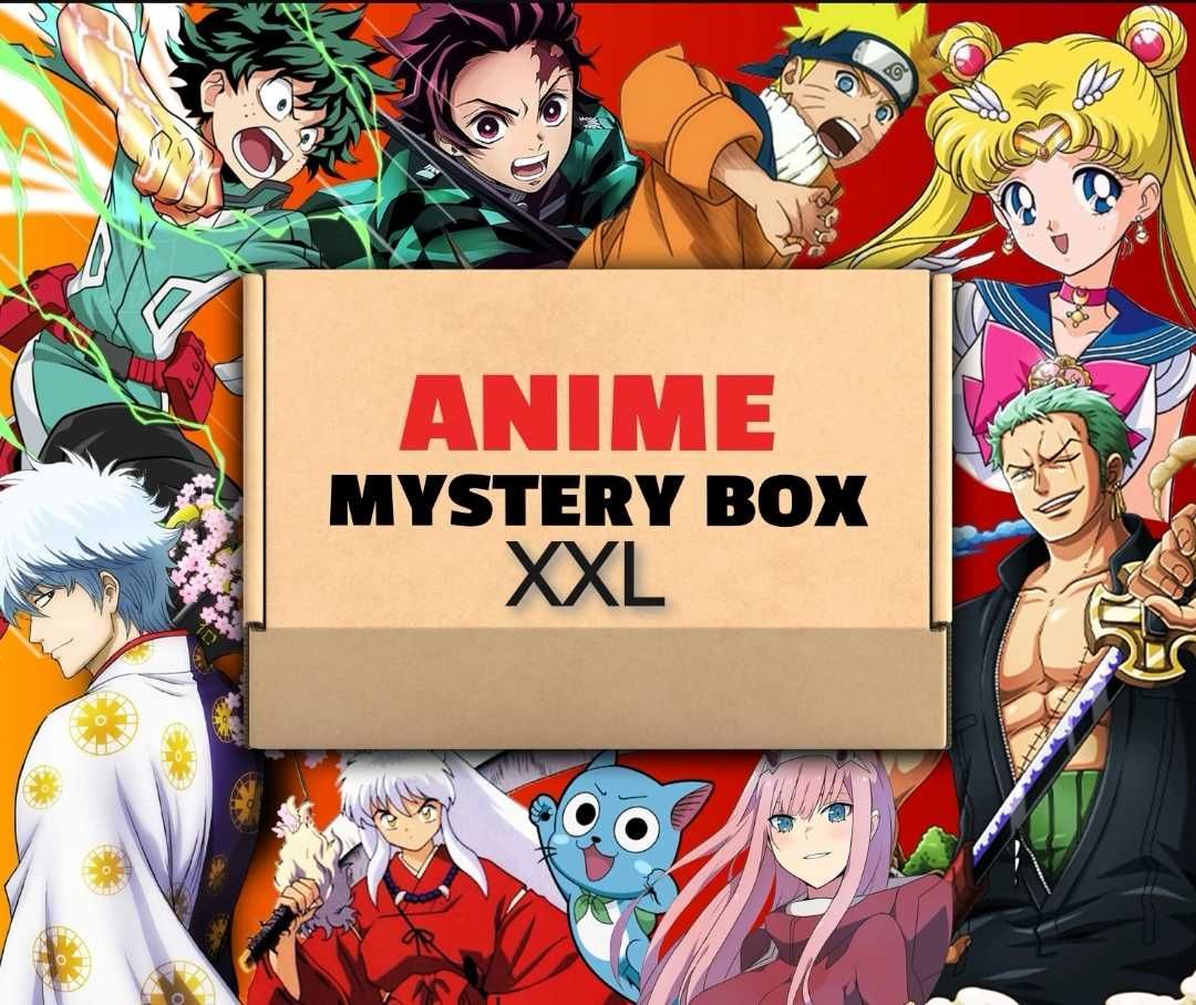 Anime Mystery Box XXL Chainsaw Man Jujutsu Kaisen Demon Slayer Naruto
