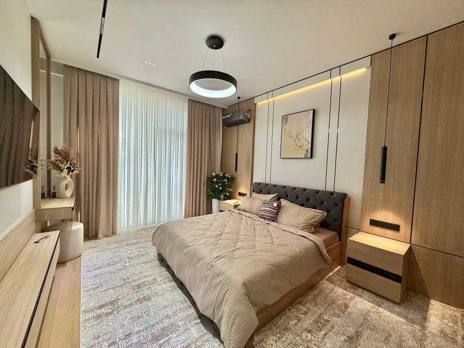 №0933 - Новая с мебелью и техникой. ориентир Телебашня!!!