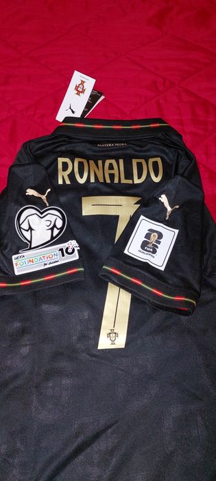 Tricou Portugalia pantera neagra 2026Wc