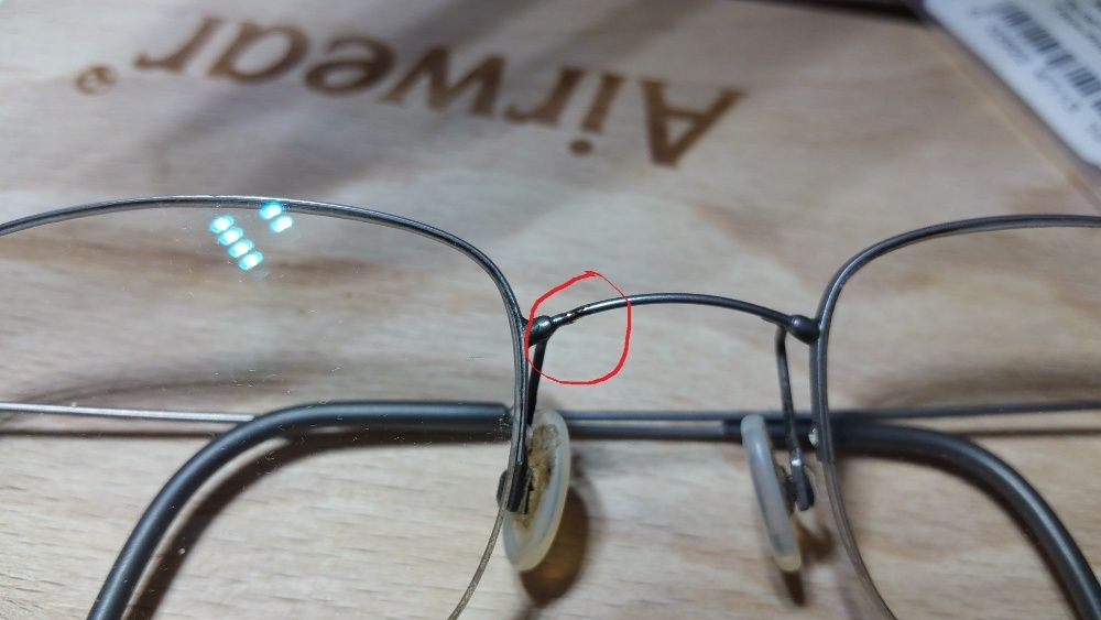 точкови заварки на титаниеви очила Silhouette, Chrome hearts,диоптр.ра