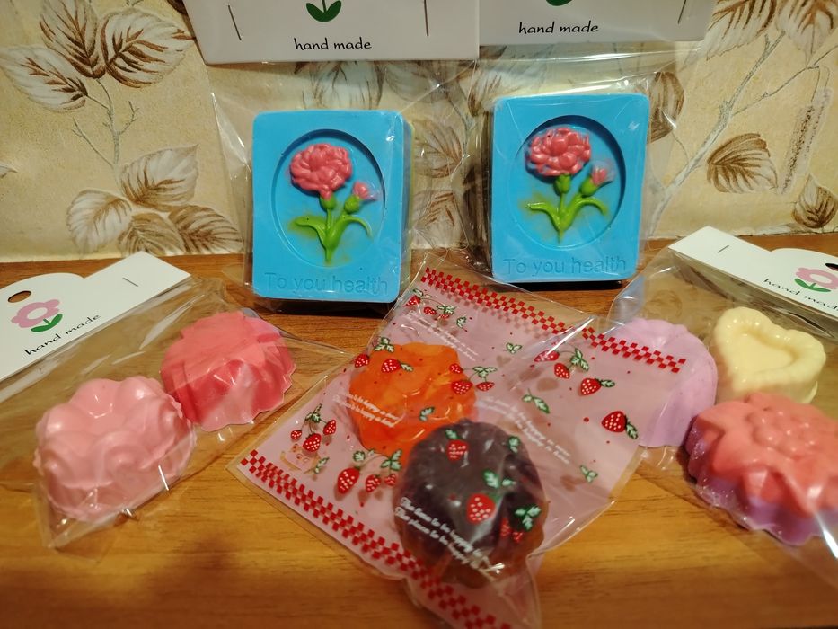 Мыло ручной работы. Остатки по 300 за упаковку