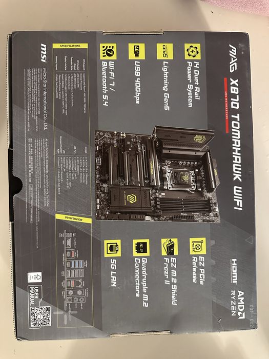 Placa de baza MSI MAG X870 TOMAHAWK WIFI