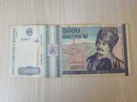 Bancnote vechi Ro - Bancnota de 5000 lei 1993