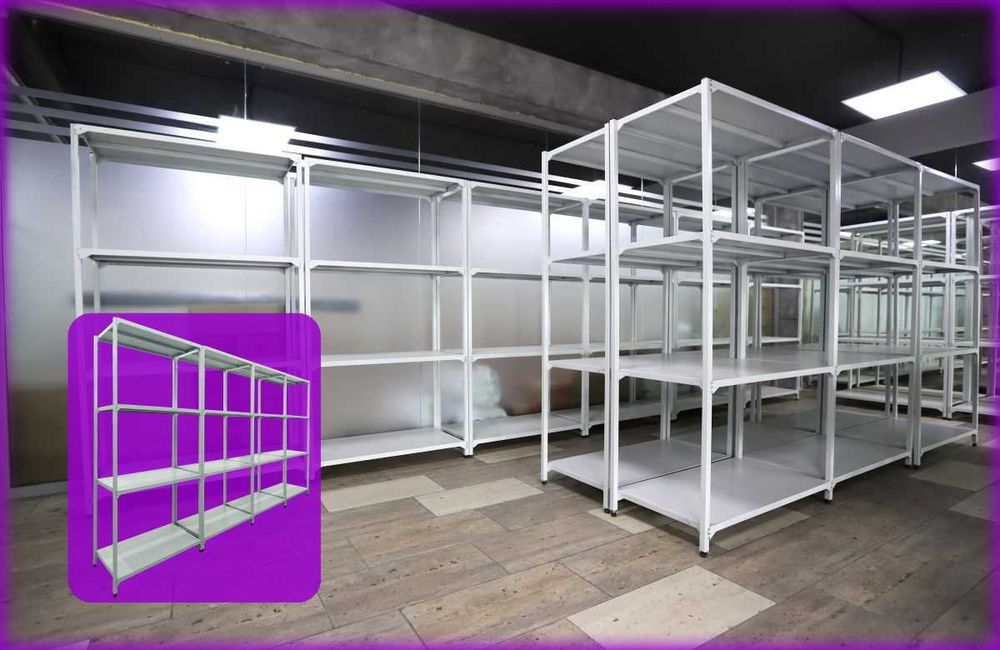 Архивные стеллажи, полочный металлический стеллаж для склада asps