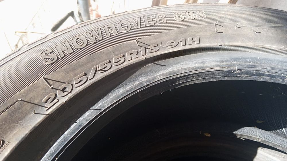 Пакришка зимный р16 почти новый 205*55*р16