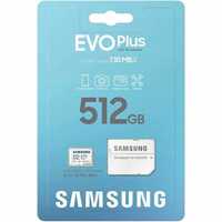 SD карты Samsung Evo Plus256GB, 512GB