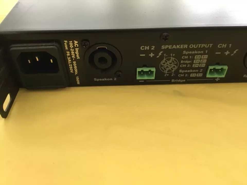 EPA252 AUDAC Двуканален усилвател Class-D 2 x 250W EPA 252