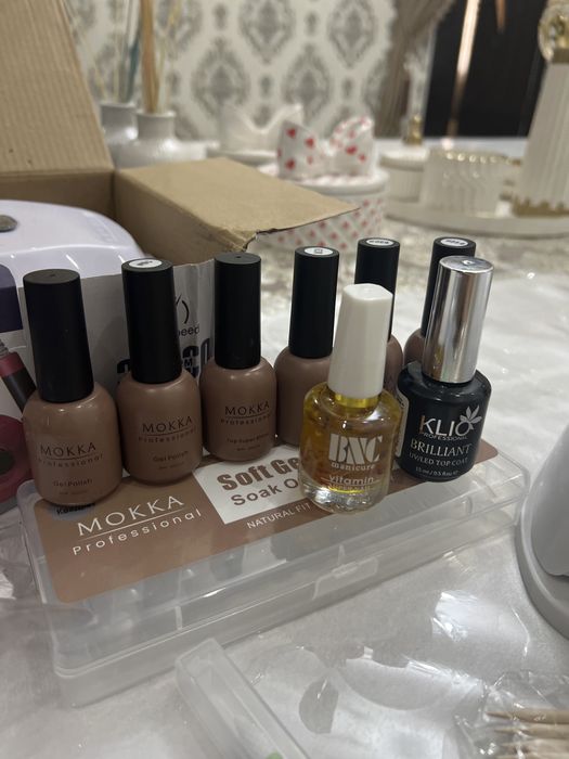 Manikyur uchun kerekli anjomlar