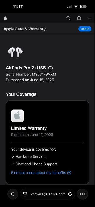 Airpods pro 2 cu fir de incarcare