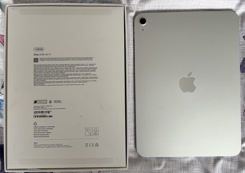 Apple iPad 11, 128gb, Wi fi, Silver