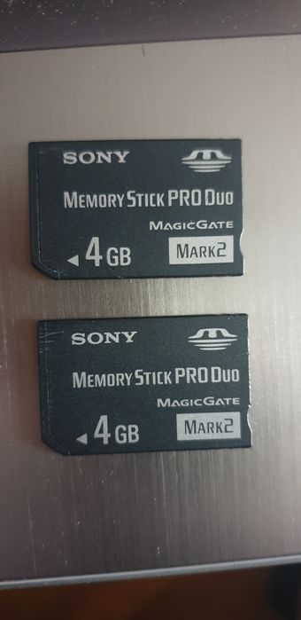 SONY 4GB Memory Stick PRODuo, Made in Japan -20лв/бр