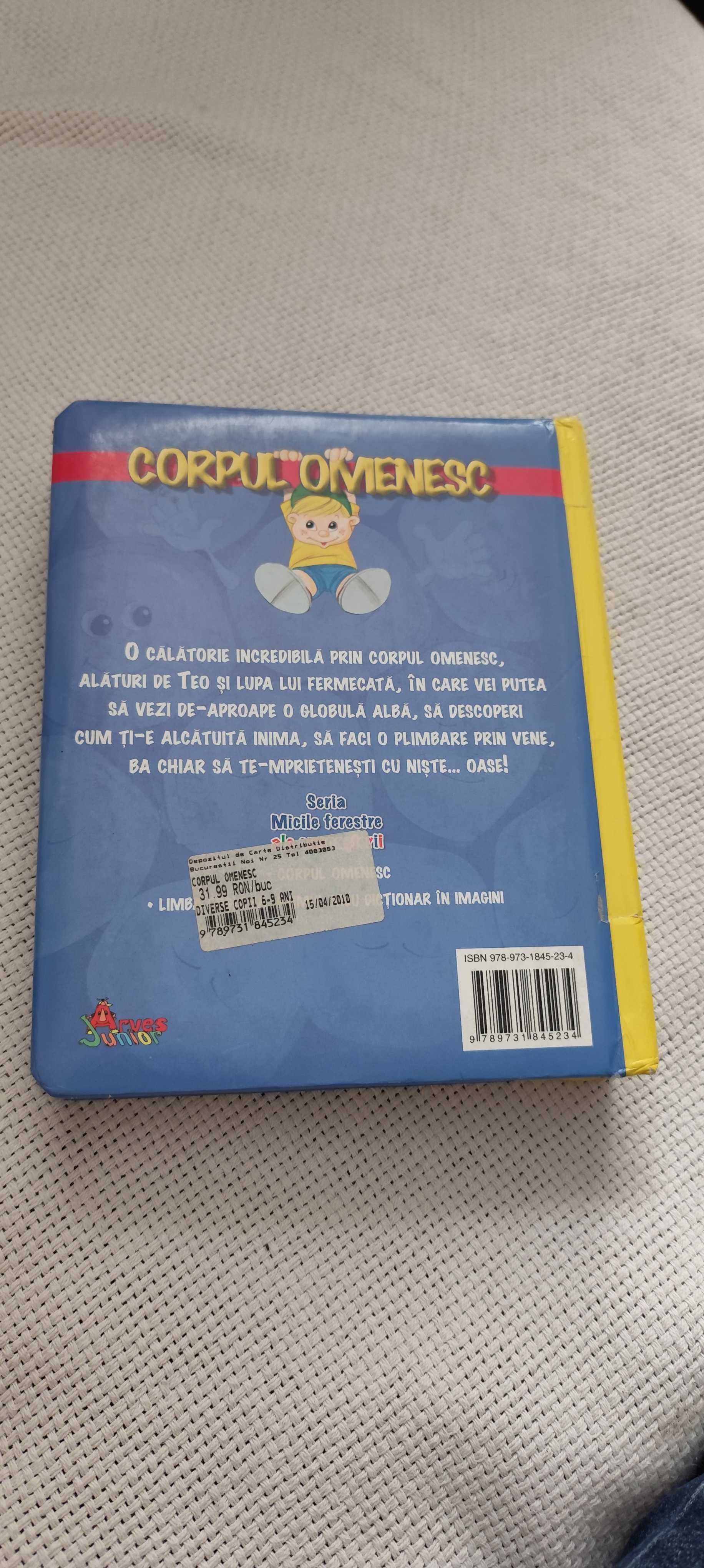 carte carti corpul omenesc ca noua